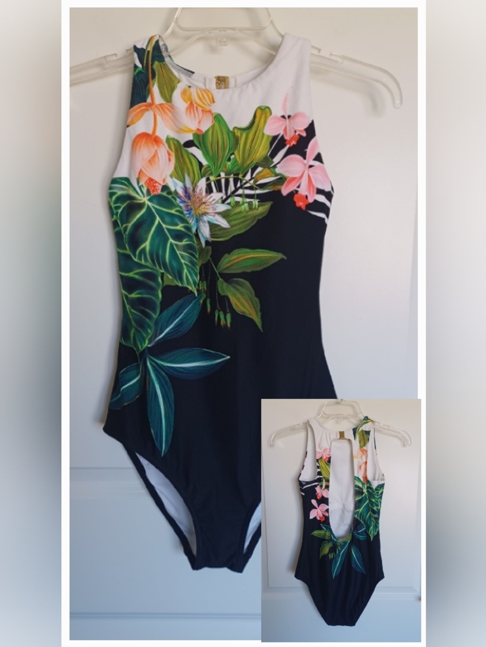 Jets Australia High Neck One Piece Swimsuit